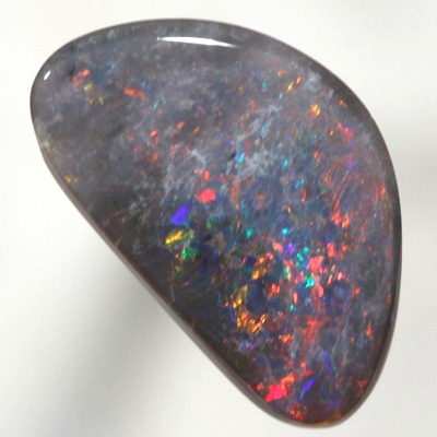 SOLID BLACK OPAL Loaded with bright fire